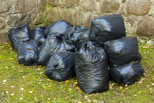 Environmentally friendly disposal methods during flat clearance